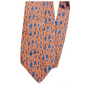 John Lindsay NYC Mayor Tie Election Campaign Vintage New York